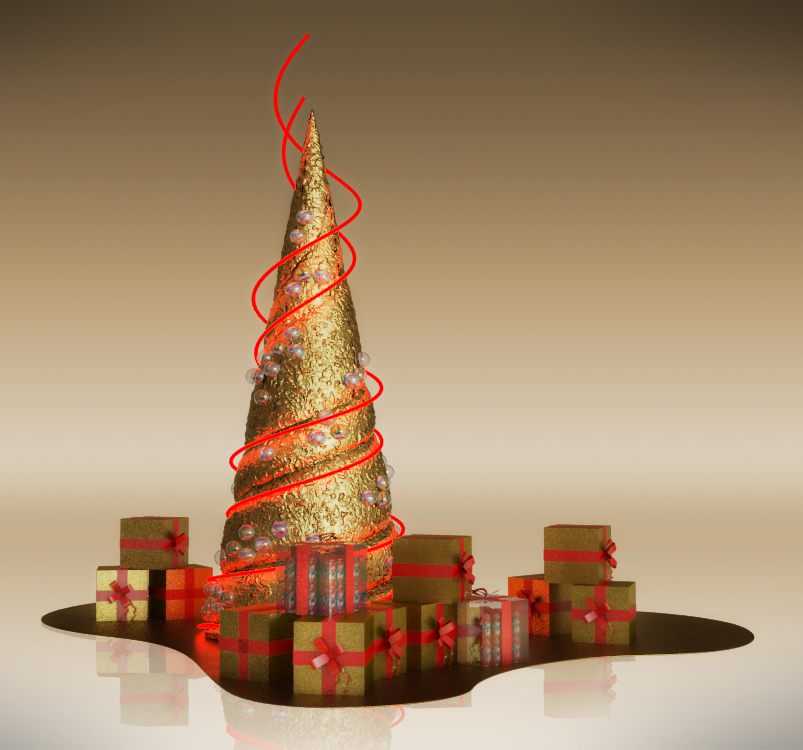 Árvore Natal Nestle: imagem 3D e projeto cenográfico em 2012 - imagem 4