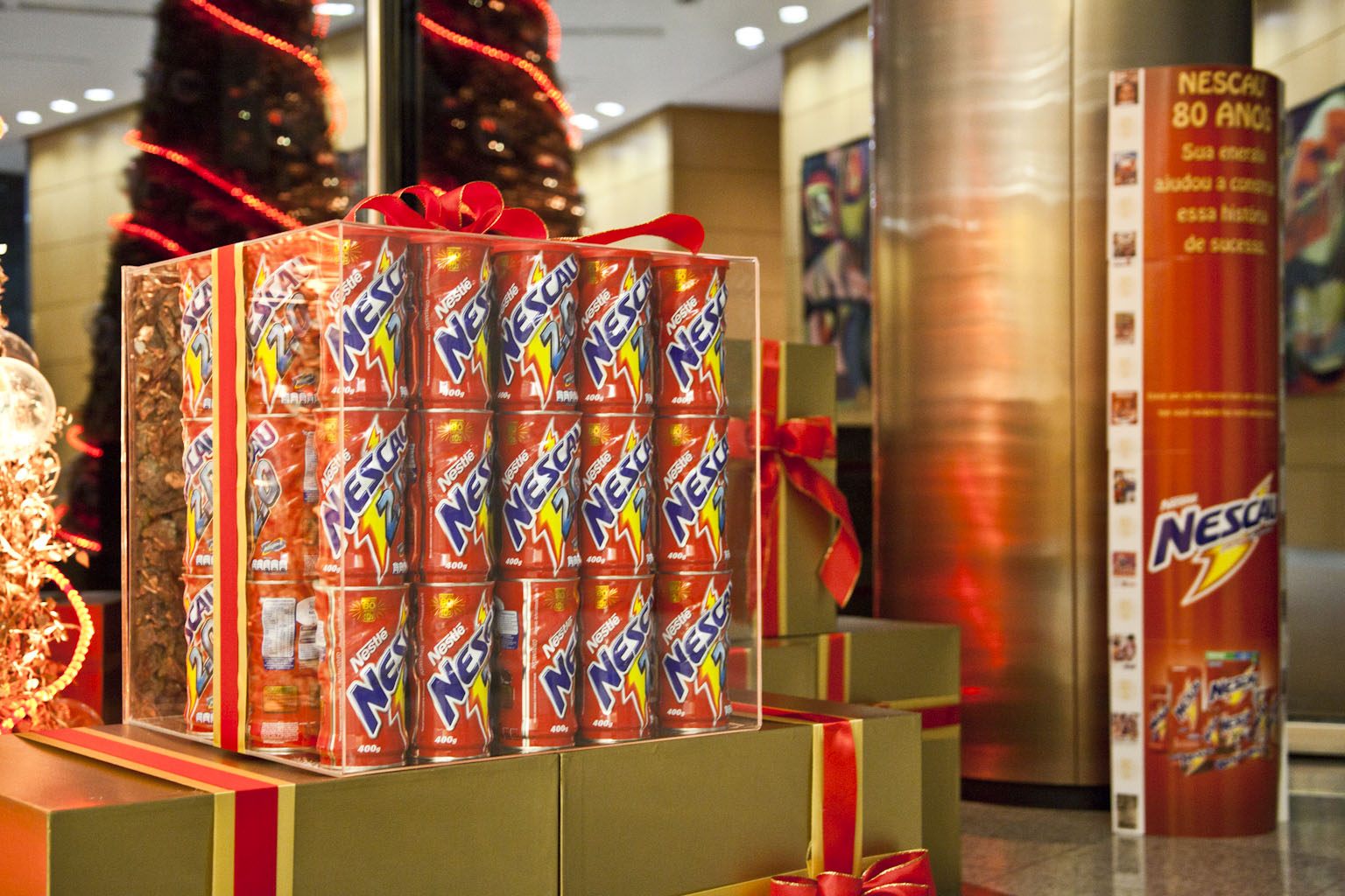 Árvore Natal Nestle: imagem 3D e projeto cenográfico em 2012 - imagem 9