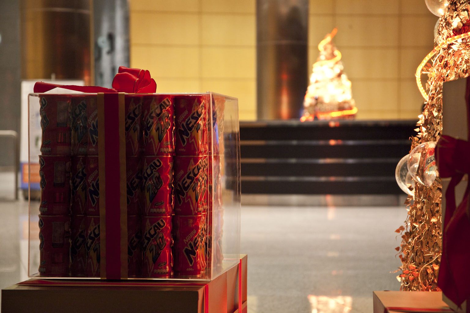 Árvore Natal Nestle: imagem 3D e projeto cenográfico em 2012 - imagem 28