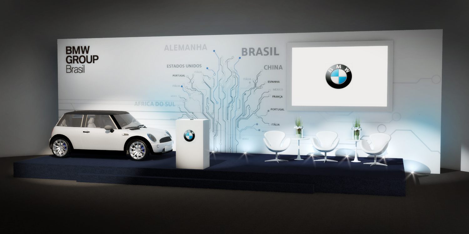 BMW Brasilia: imagem 3D e projeto cenográfico em 2012 - imagem 1