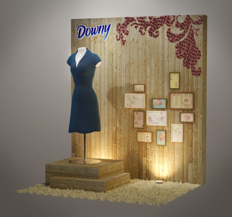 Downy: imagem 3D e projeto cenográfico em 2012 - imagem 9