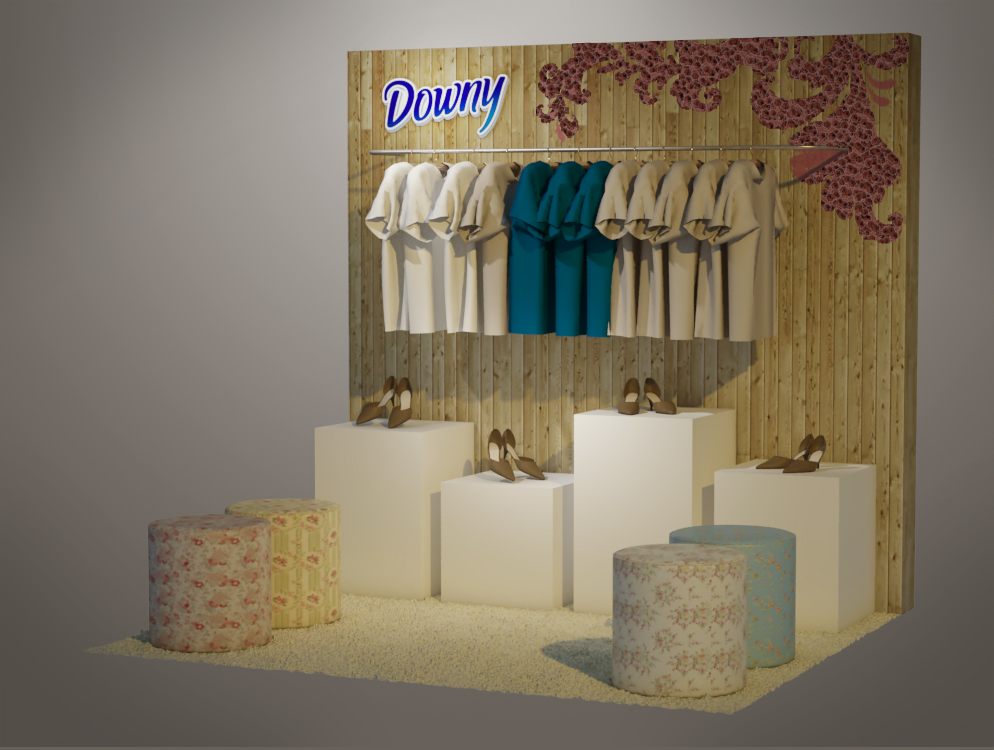 Downy: imagem 3D e projeto cenográfico em 2012 - imagem 10