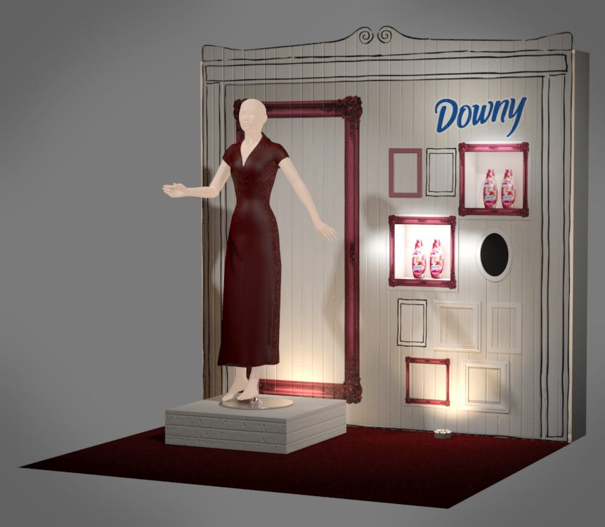 Downy: imagem 3D e projeto cenográfico em 2012 - imagem 16