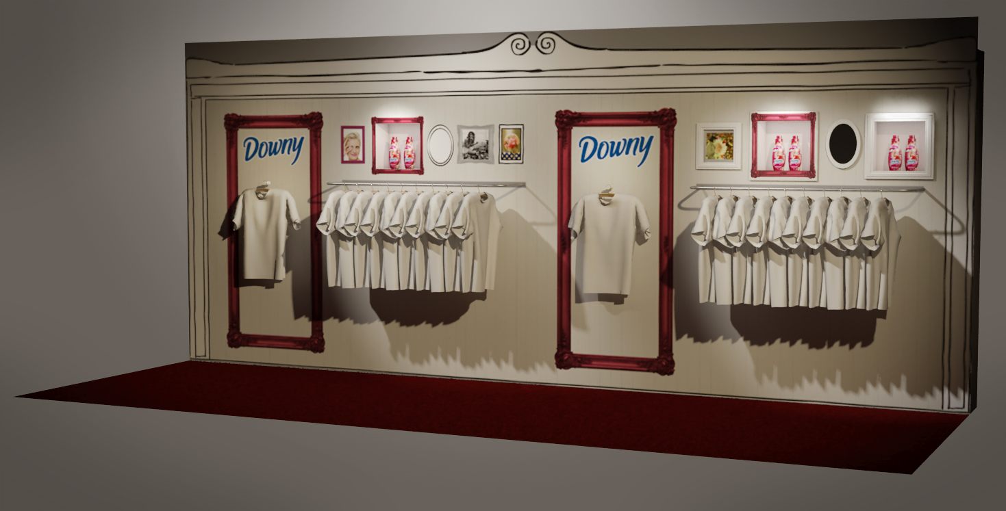 Downy: imagem 3D e projeto cenográfico em 2012 - imagem 17