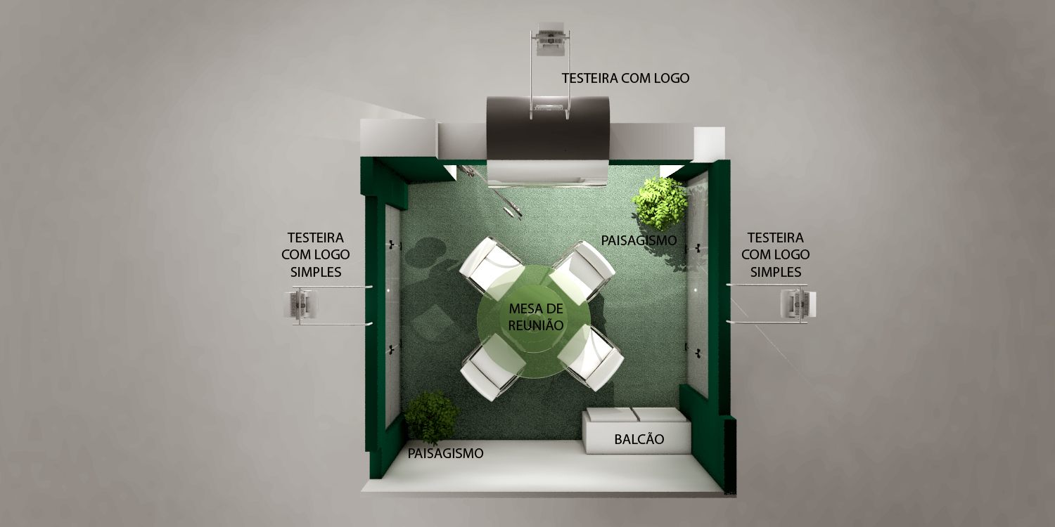 ABRAPO: stand de 2012 com leitura clara de marca - imagem 4
