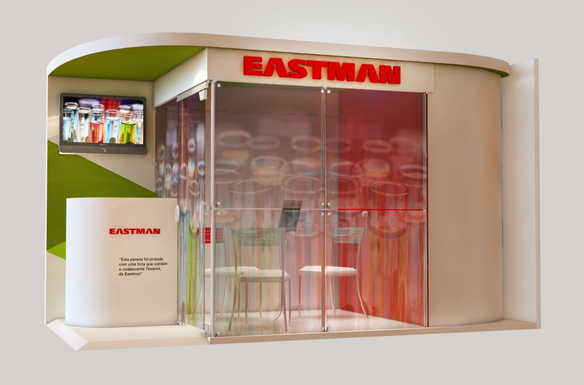Eastman: estande com presença visual e argumento comercial - imagem 2