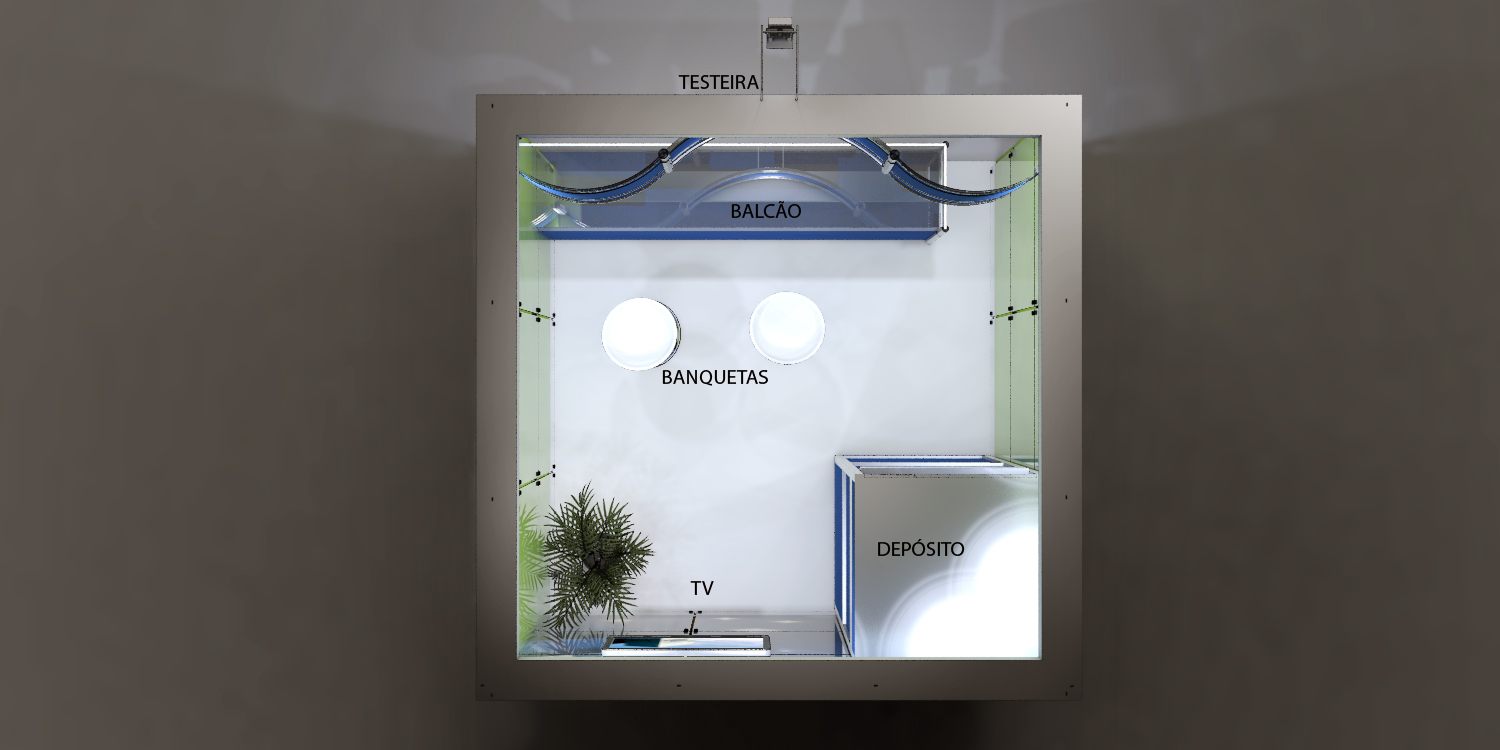 Ivoclar Vivadent: arquitetura promocional em render e escala real - imagem 4
