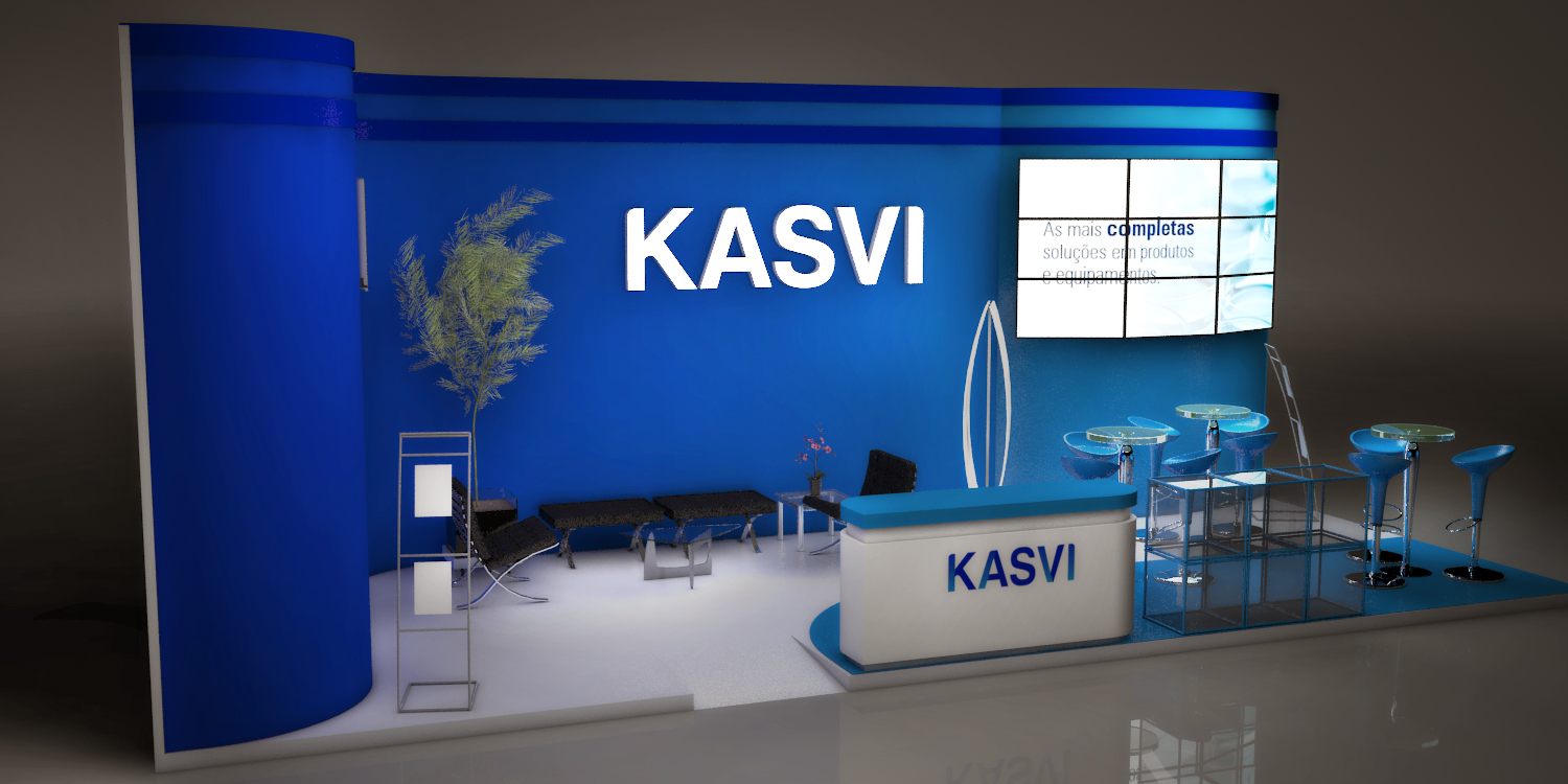 Kasvi: stand de 2012 com leitura clara de marca - imagem 1