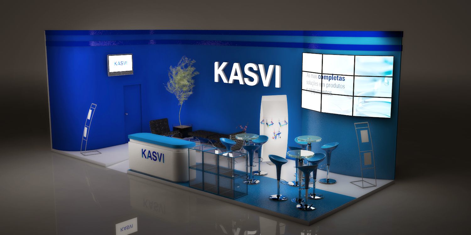 Kasvi: stand de 2012 com leitura clara de marca - imagem 2