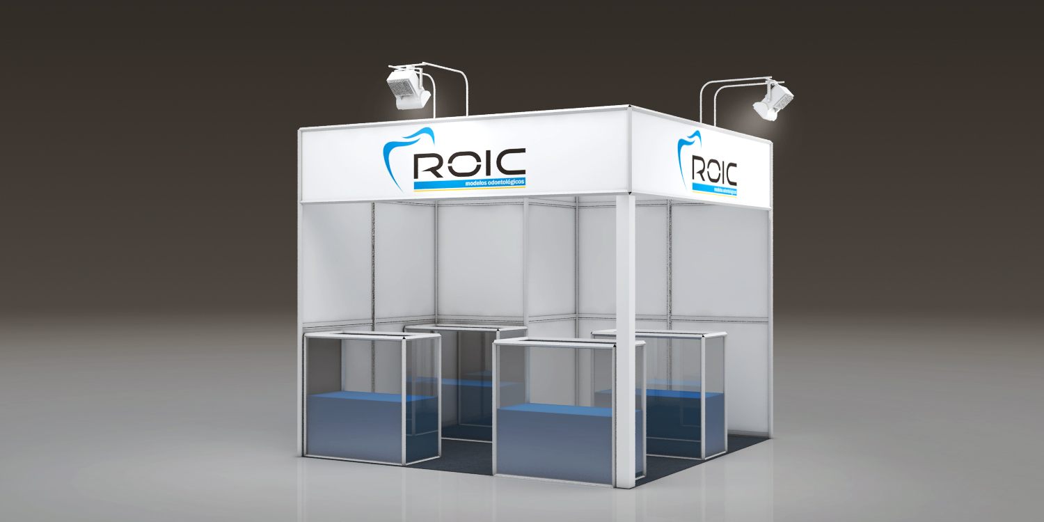 Roic: arquitetura promocional em render e escala real