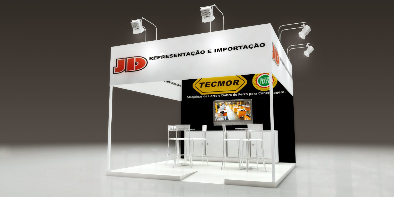 Tecmor: stand de 2012 com leitura clara de marca - imagem 2