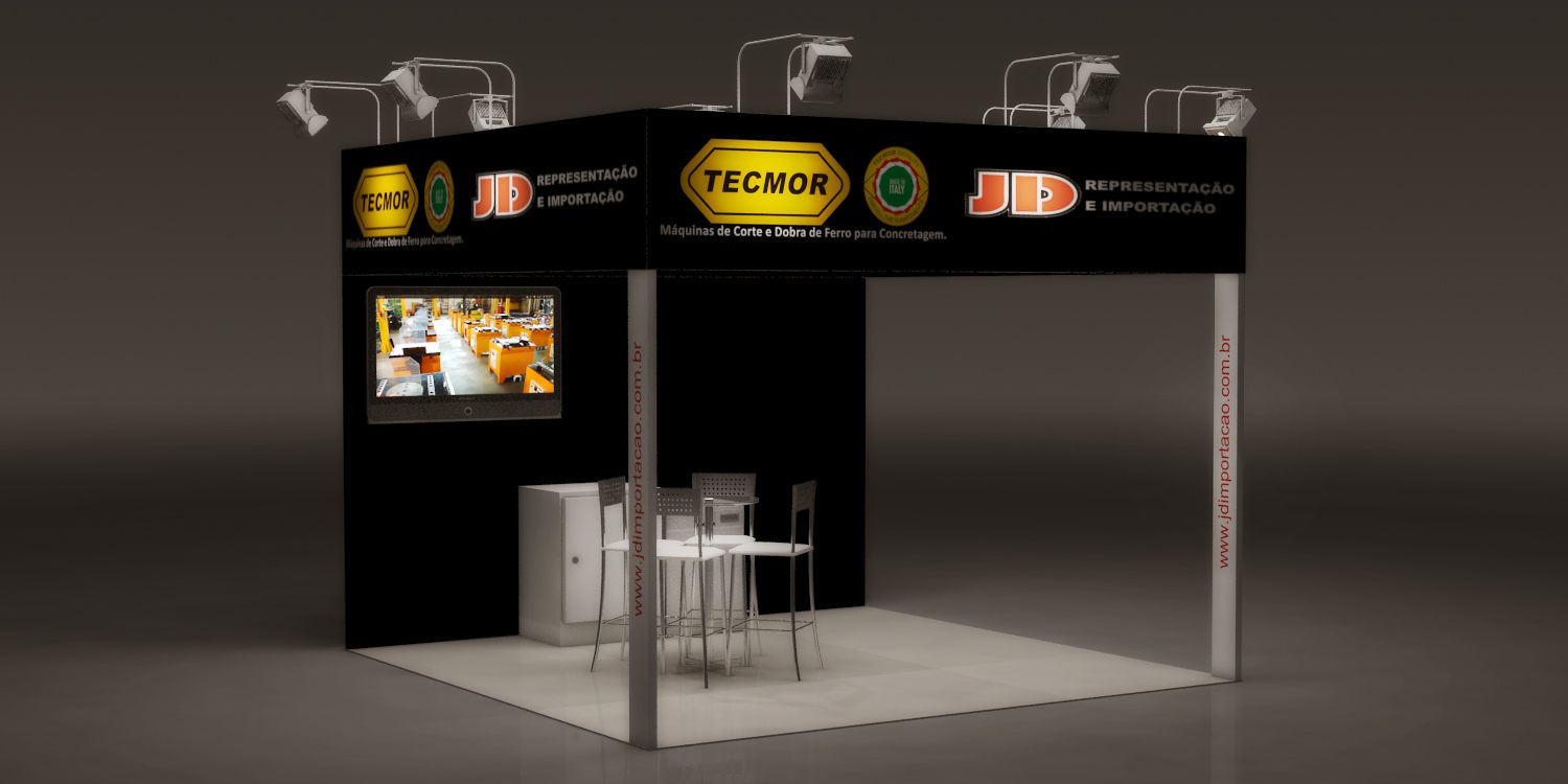 Tecmor: stand de 2012 com leitura clara de marca - imagem 5