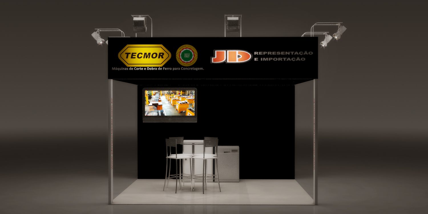 Tecmor: stand de 2012 com leitura clara de marca - imagem 7