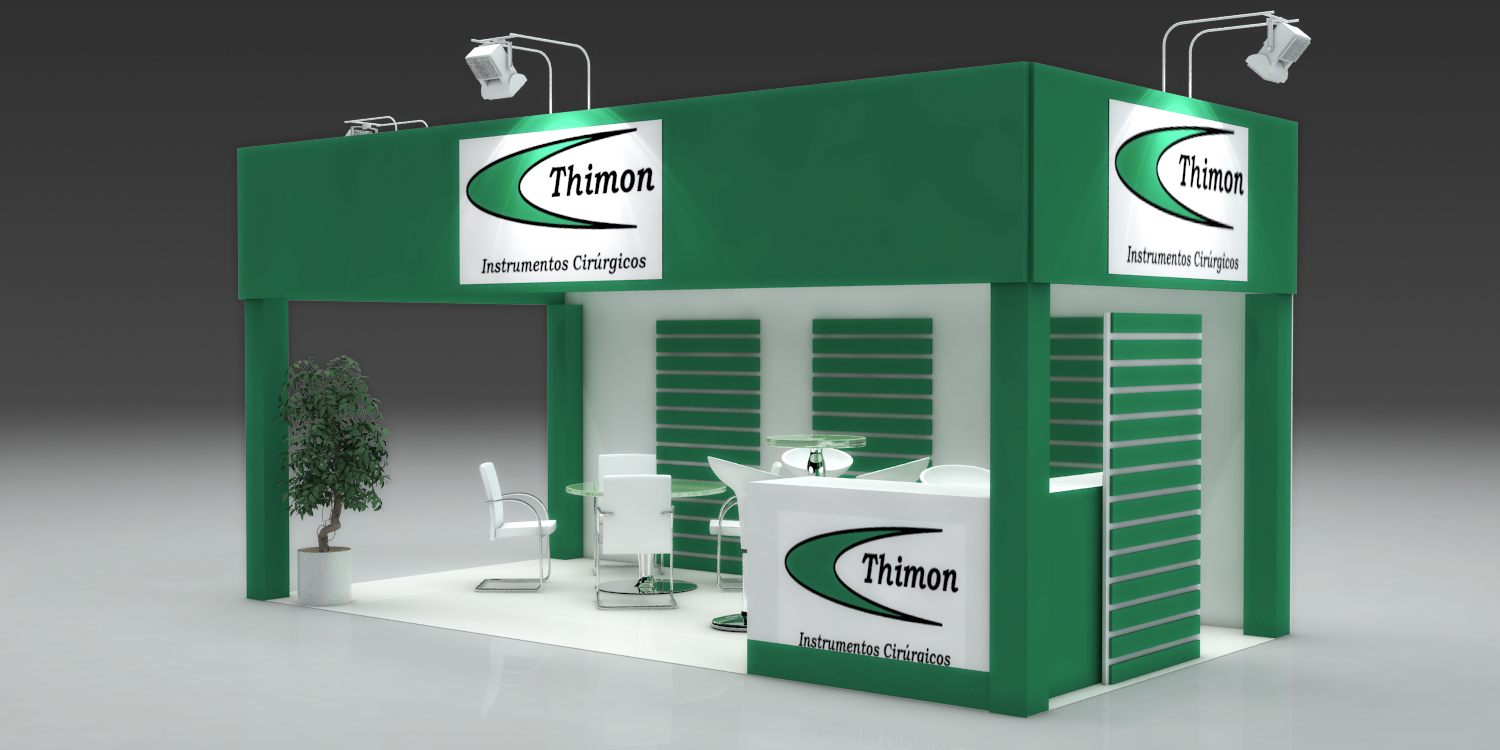 Thimon: estande com presença visual e argumento comercial - imagem 2