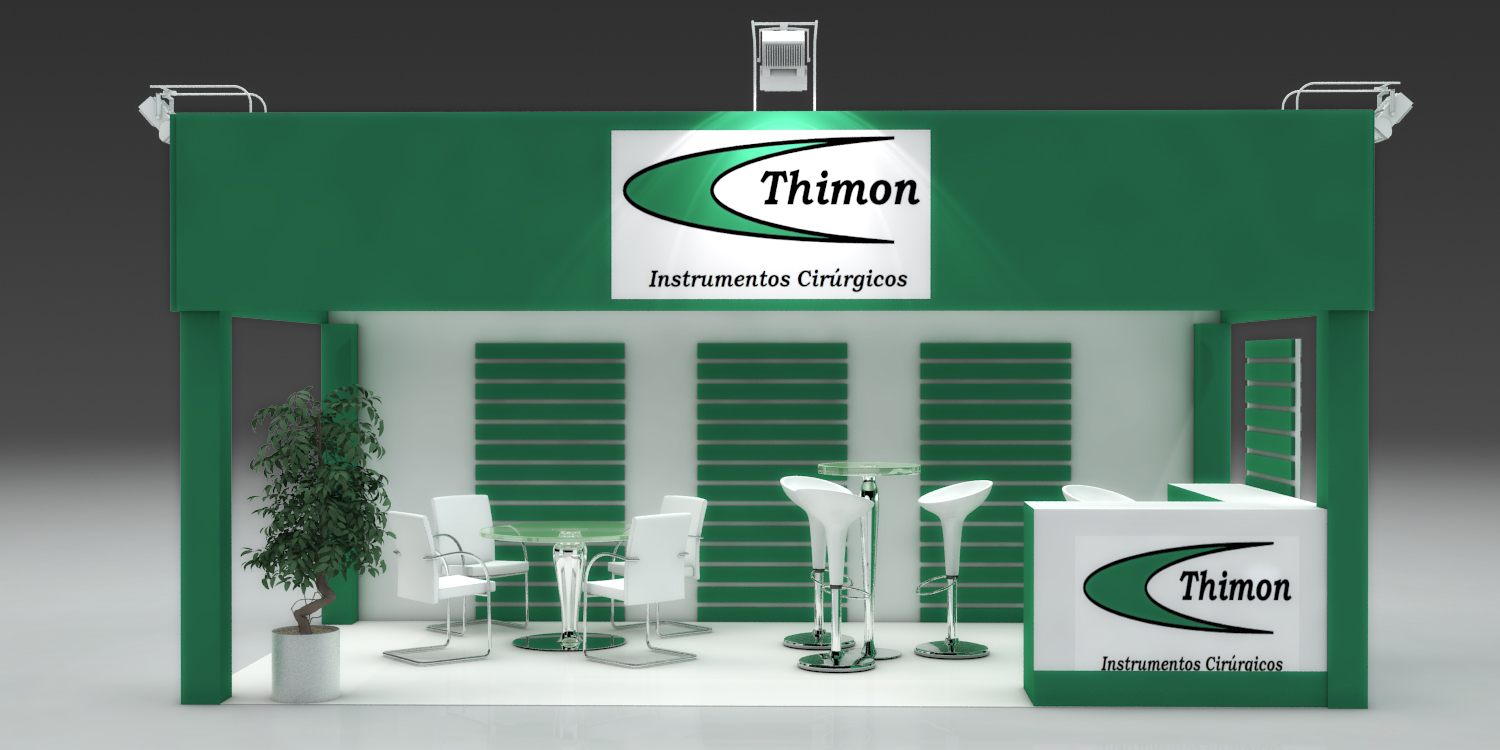Thimon: estande com presença visual e argumento comercial - imagem 3