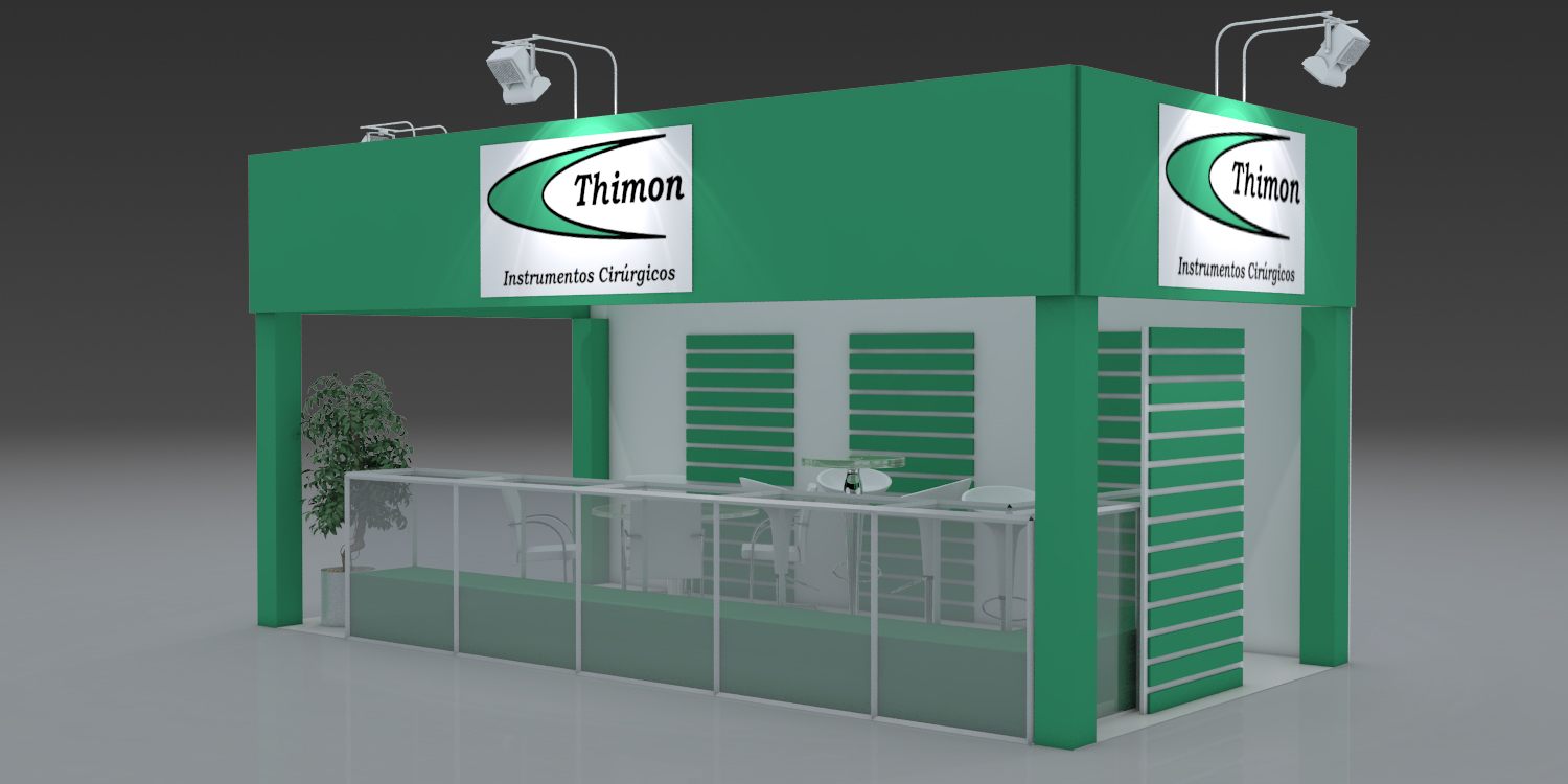 Thimon: estande com presença visual e argumento comercial - imagem 6