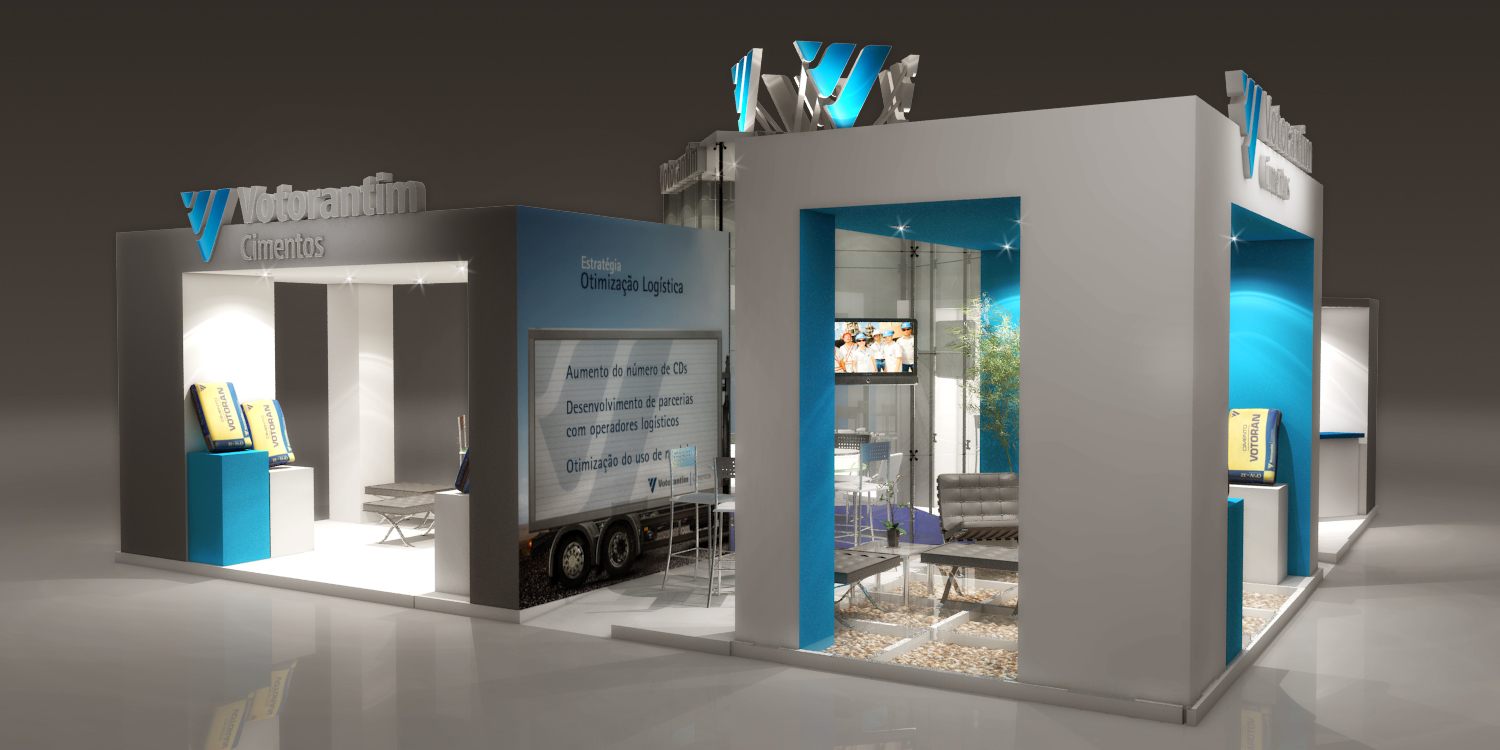 Votorantim: estande com presença visual e argumento comercial - imagem 2