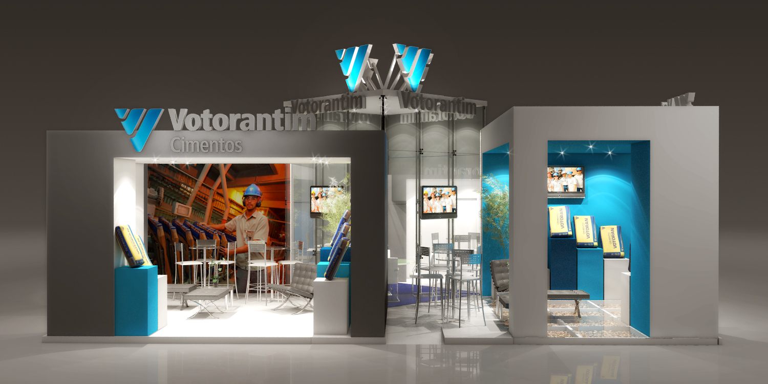 Votorantim: estande com presença visual e argumento comercial - imagem 3