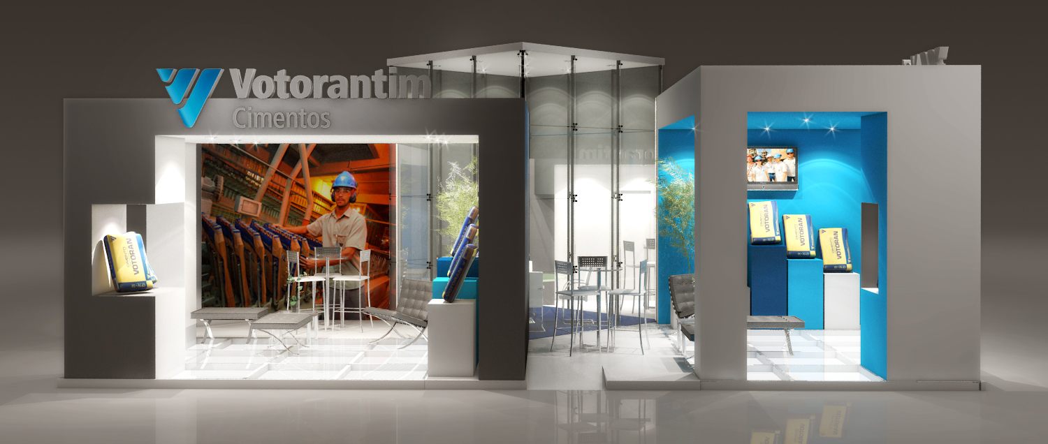 Votorantim: estande com presença visual e argumento comercial - imagem 8