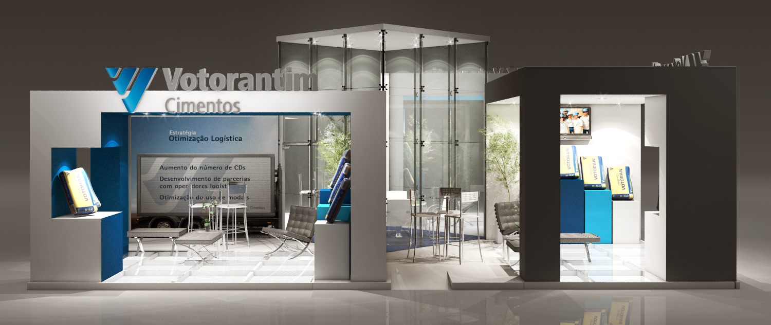 Votorantim: estande com presença visual e argumento comercial - imagem 9