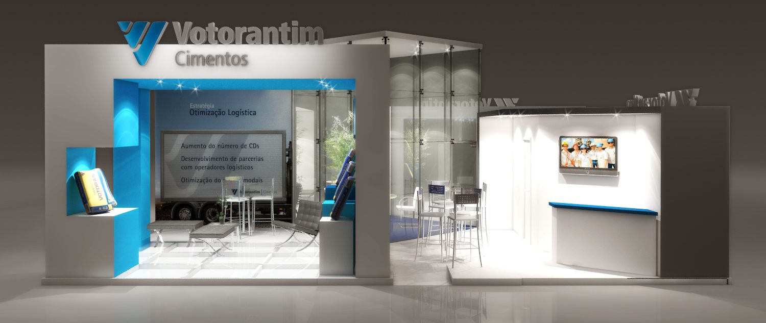 Votorantim: estande com presença visual e argumento comercial - imagem 10