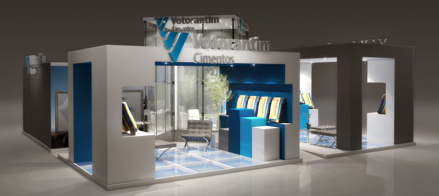 Votorantim: estande com presença visual e argumento comercial - imagem 12