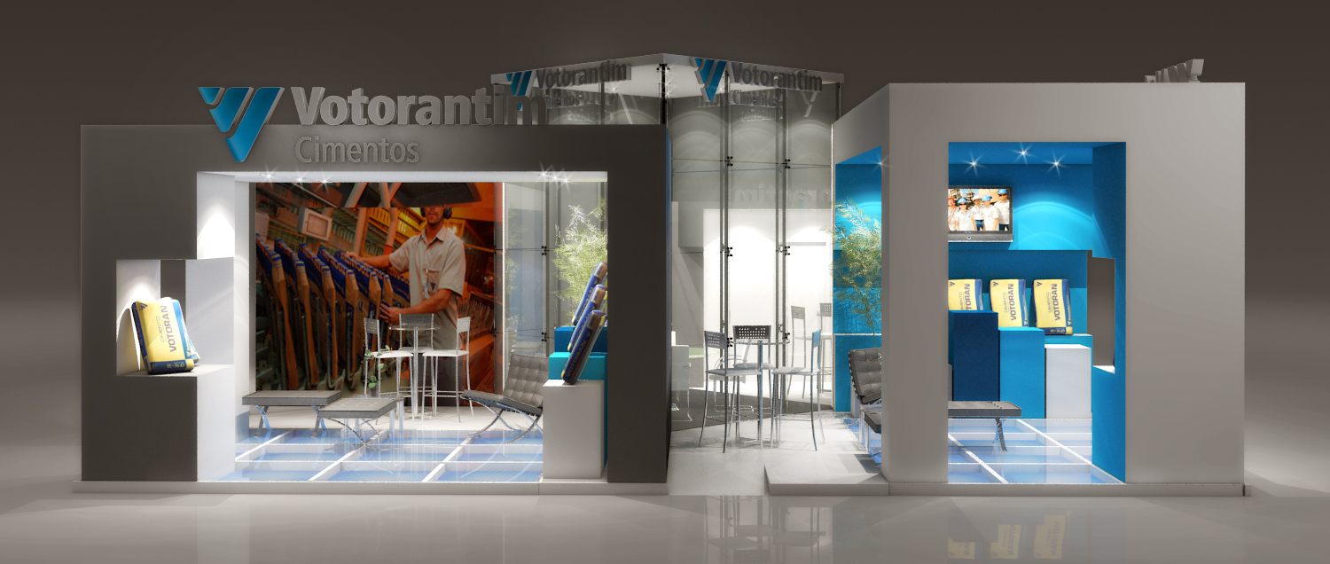 Votorantim: estande com presença visual e argumento comercial - imagem 14