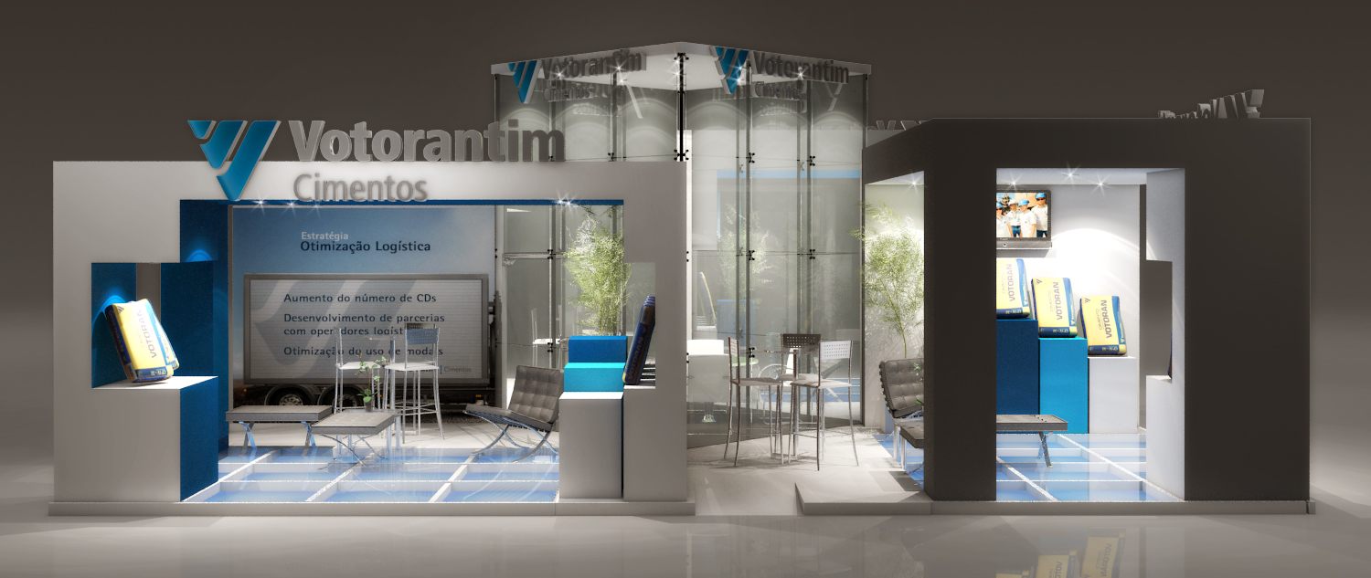 Votorantim: estande com presença visual e argumento comercial - imagem 15