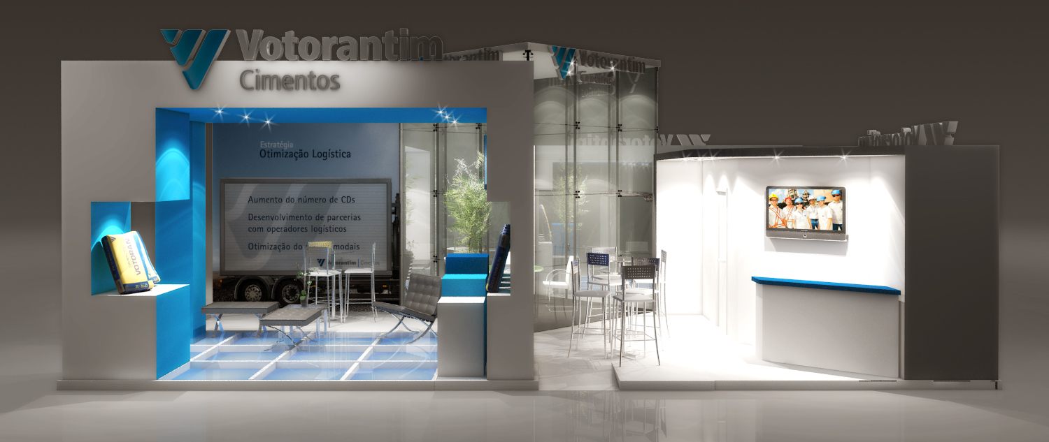 Votorantim: estande com presença visual e argumento comercial - imagem 16