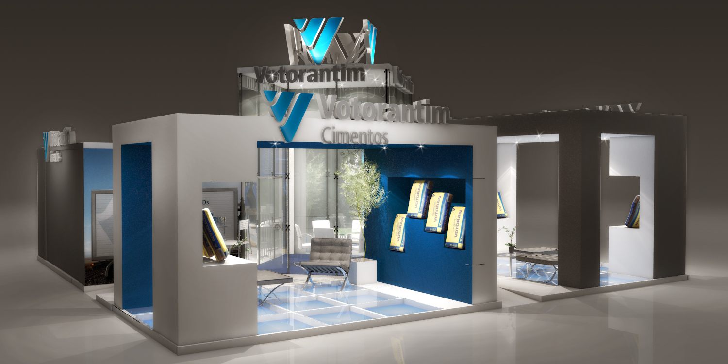 Votorantim: estande com presença visual e argumento comercial - imagem 18