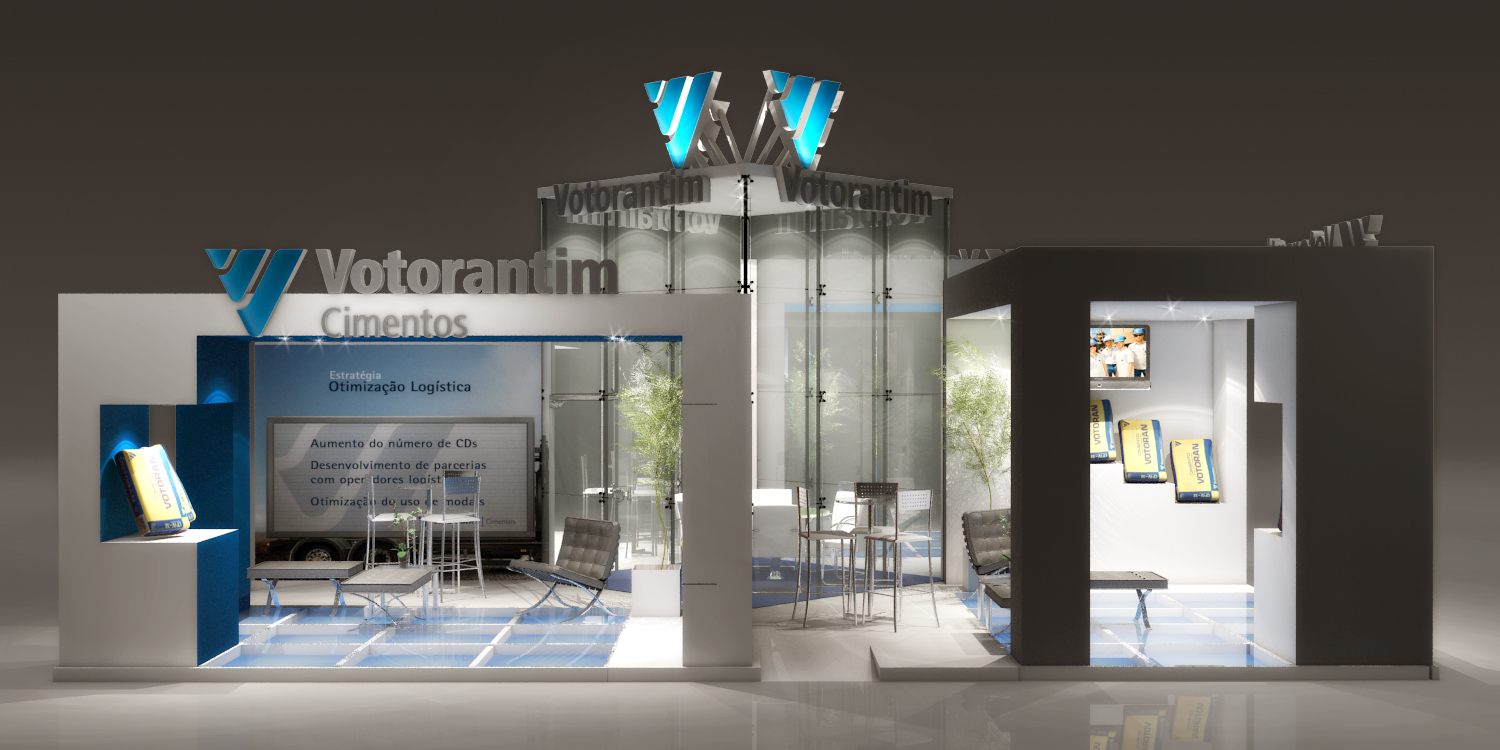 Votorantim: estande com presença visual e argumento comercial - imagem 21