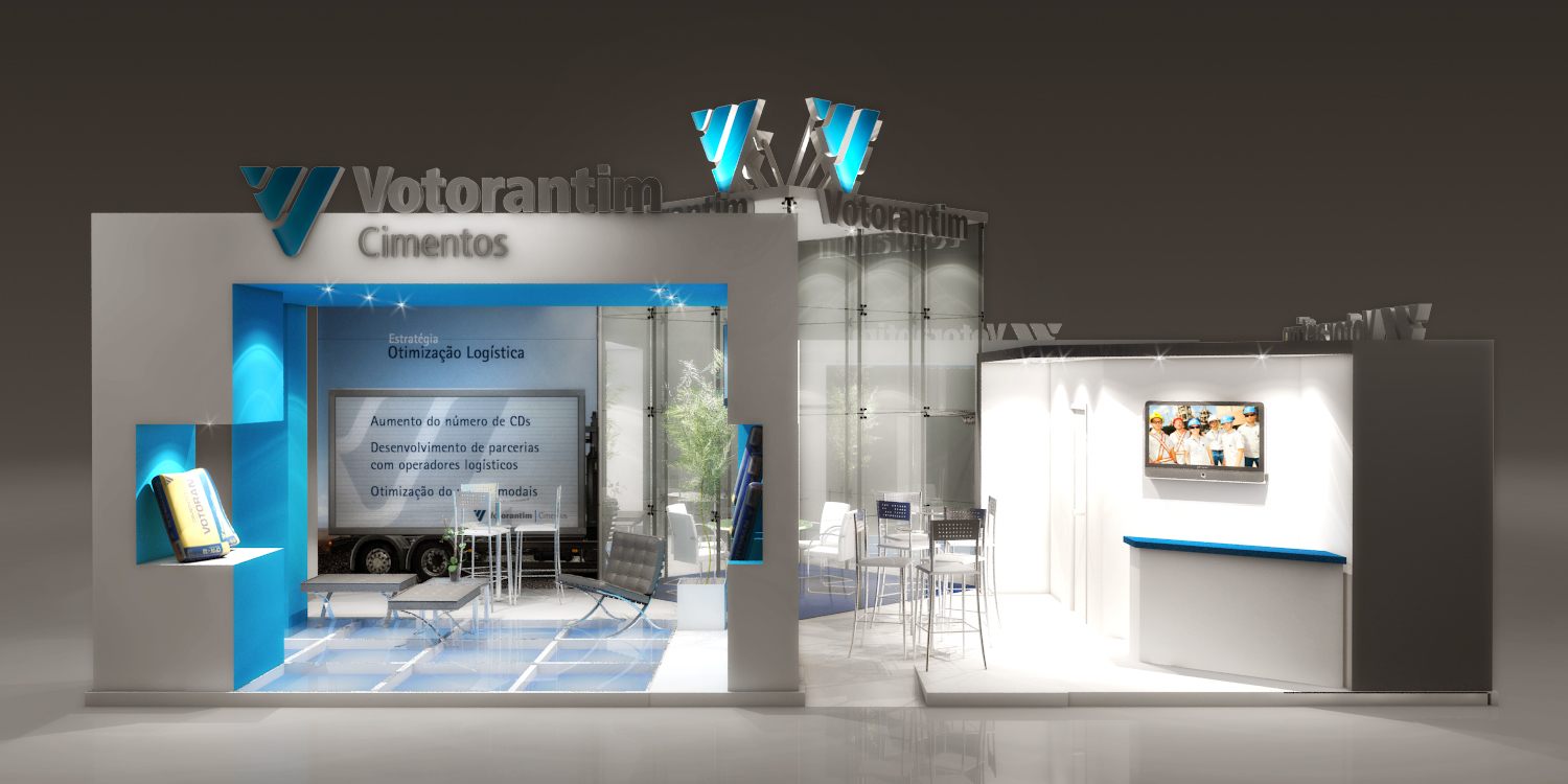 Votorantim: estande com presença visual e argumento comercial - imagem 22