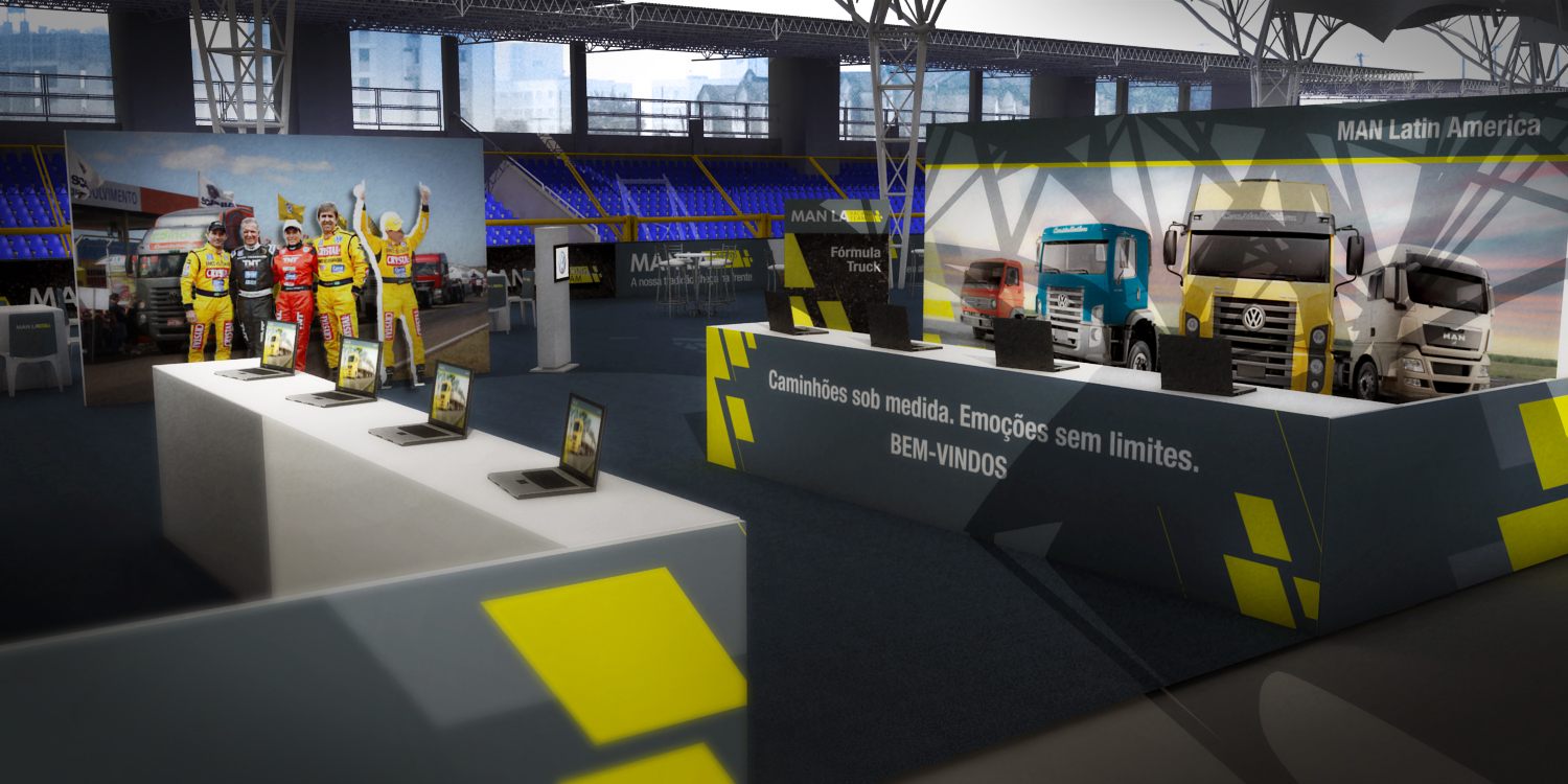 Fórmula Truck MAN: imagem 3D e projeto cenográfico em 2012 - imagem 7