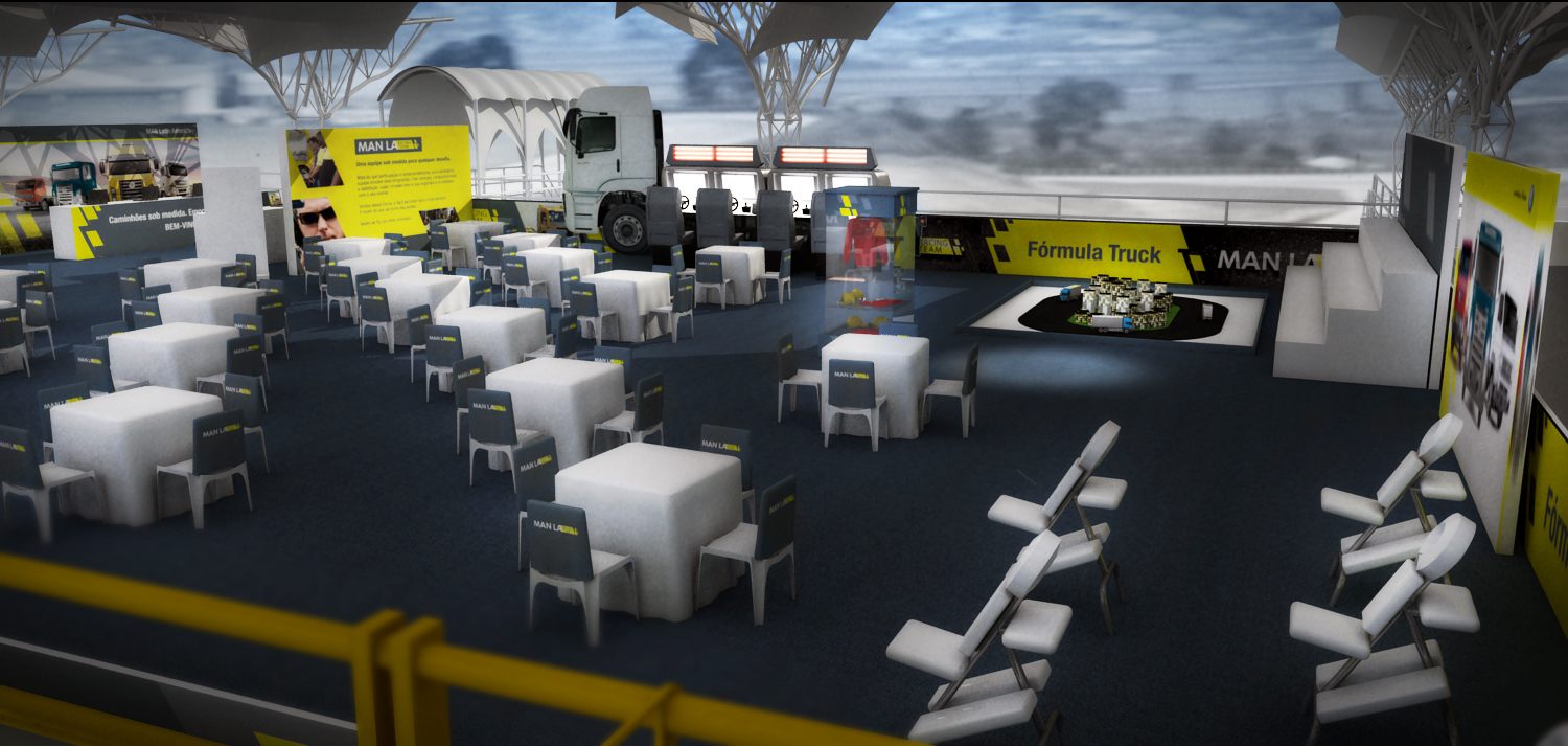 Fórmula Truck MAN: imagem 3D e projeto cenográfico em 2012 - imagem 9