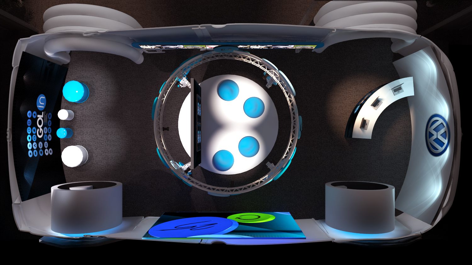 Gol In Volkswagen: imagem 3D e projeto cenográfico em 2012 - imagem 1