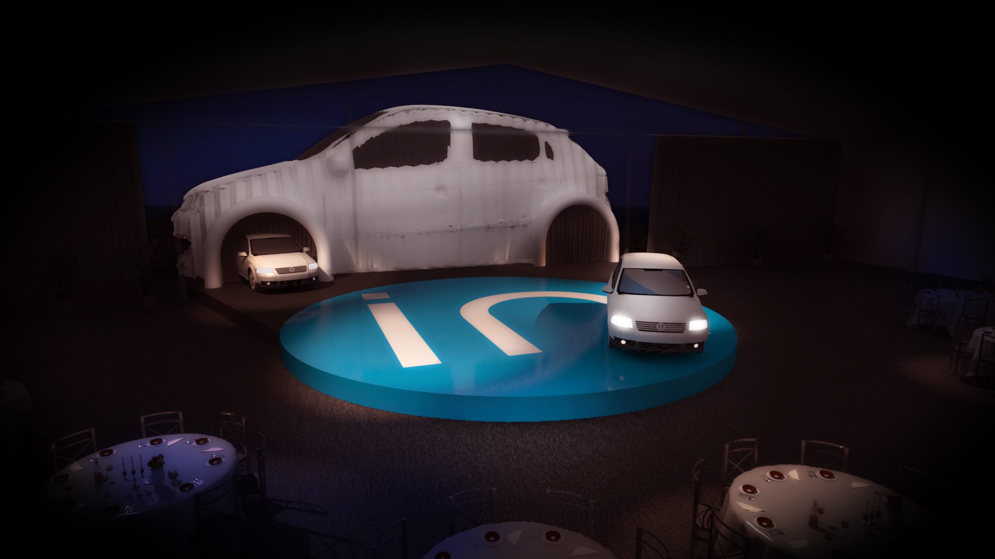 Gol In Volkswagen: imagem 3D e projeto cenográfico em 2012 - imagem 2