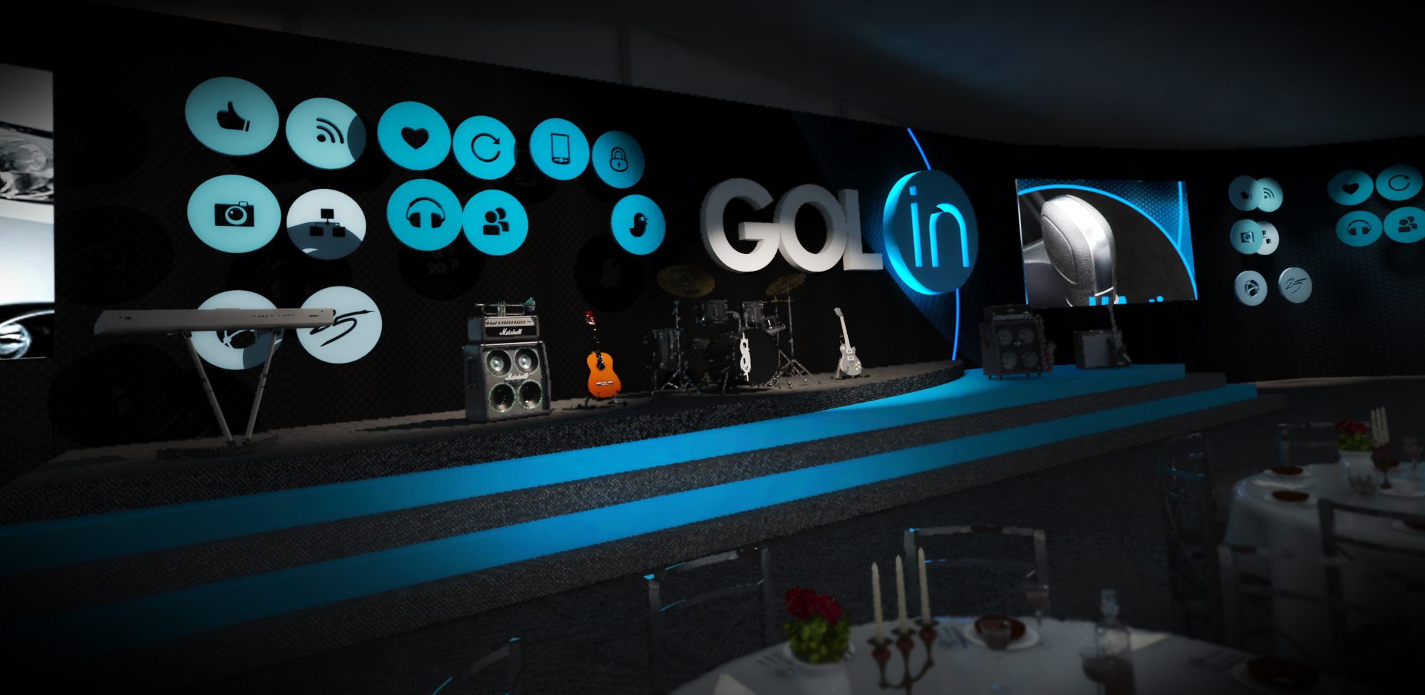 Gol In Volkswagen: imagem 3D e projeto cenográfico em 2012 - imagem 11