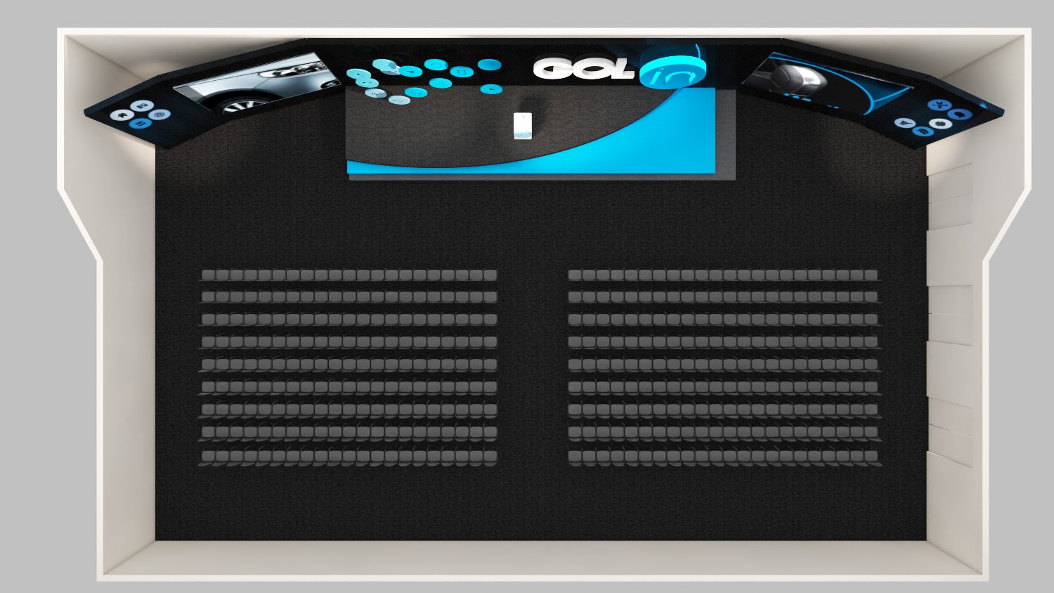 Gol In Volkswagen: imagem 3D e projeto cenográfico em 2012 - imagem 13