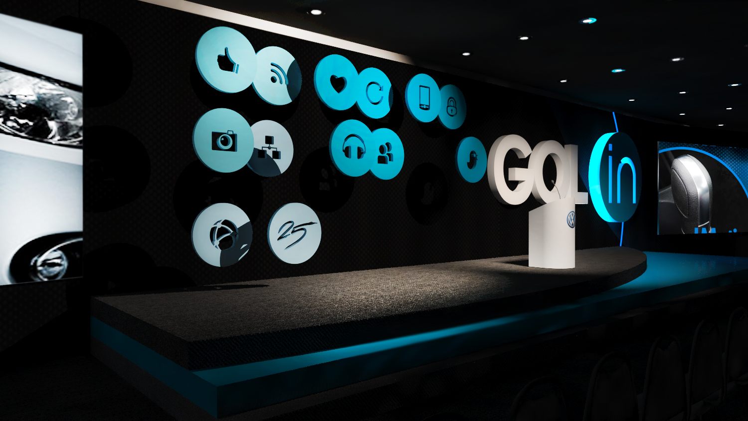 Gol In Volkswagen: imagem 3D e projeto cenográfico em 2012 - imagem 15