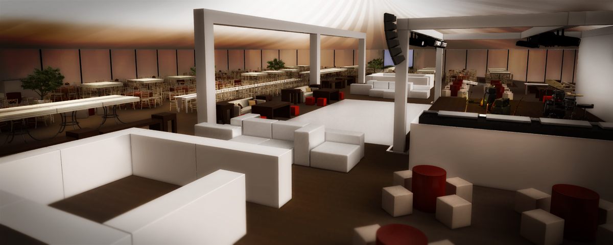 Leilão e Feijoada Brasif: imagem 3D e projeto cenográfico em 2012 - imagem 4