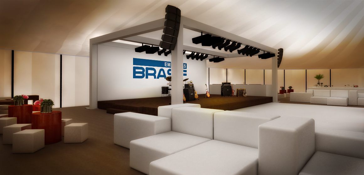 Leilão e Feijoada Brasif: imagem 3D e projeto cenográfico em 2012 - imagem 9