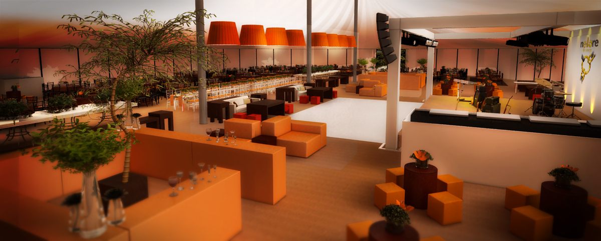 Leilão e Feijoada Brasif: imagem 3D e projeto cenográfico em 2012 - imagem 16