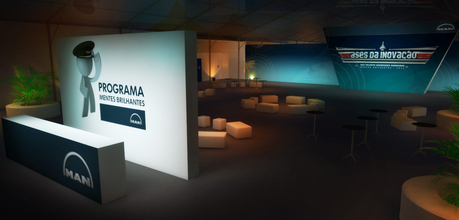 Mentes Brilhantes MAN: imagem 3D e projeto cenográfico em 2012 - imagem 4