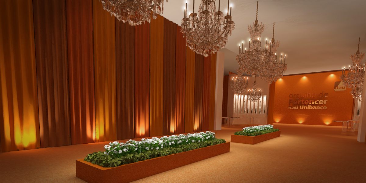 Orgulho em Pertencer Itaú Unibanco: imagem 3D e projeto cenográfico em 2012 - imagem 1