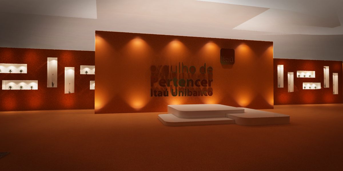 Orgulho em Pertencer Itaú Unibanco: imagem 3D e projeto cenográfico em 2012 - imagem 10