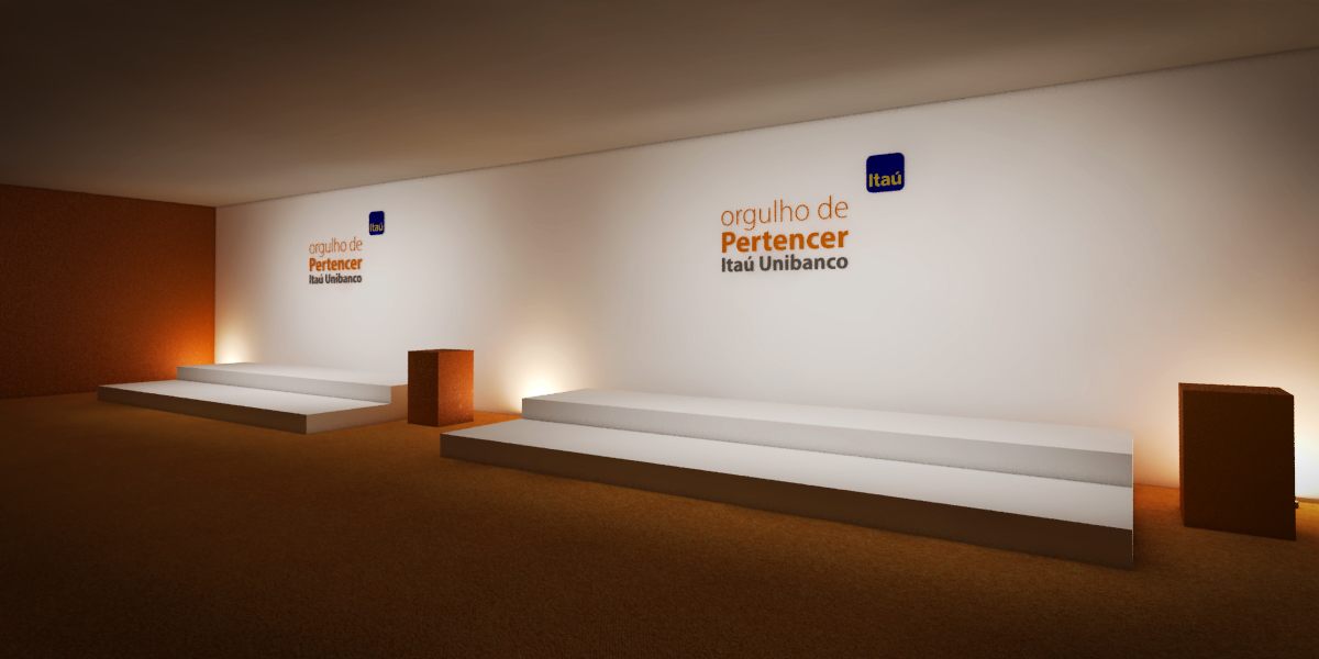 Orgulho em Pertencer Itaú Unibanco: imagem 3D e projeto cenográfico em 2012 - imagem 16