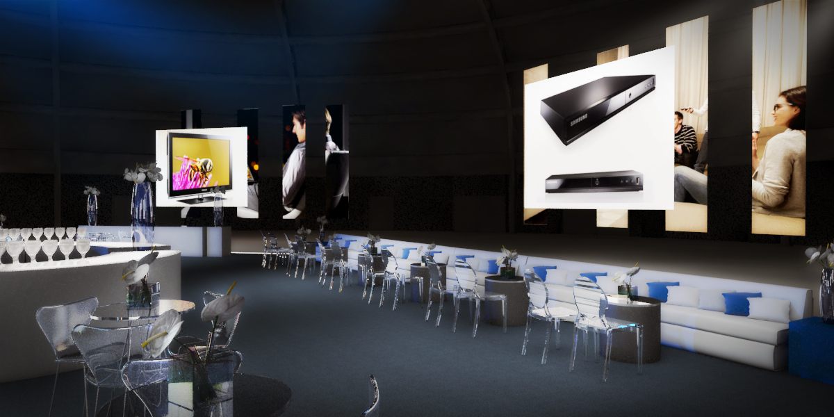 Samsung: imagem 3D e projeto cenográfico em 2012 - imagem 11