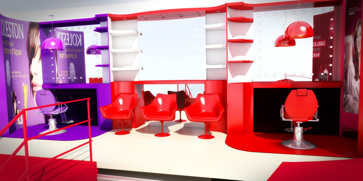 Wella Verão: imagem 3D e projeto cenográfico em 2012 - imagem 2