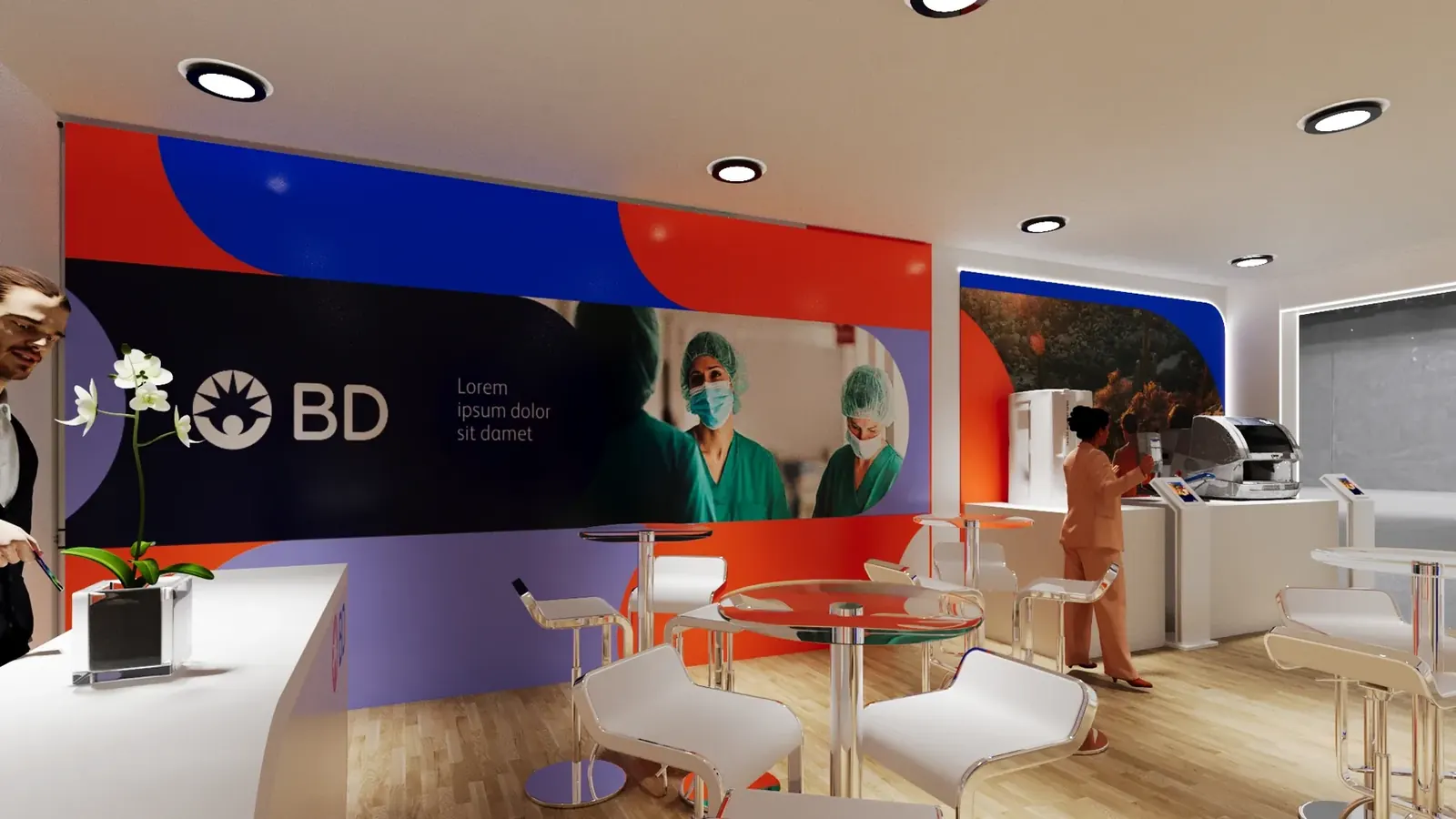 BD: estande médico com clareza técnica e presença institucional - imagem 6