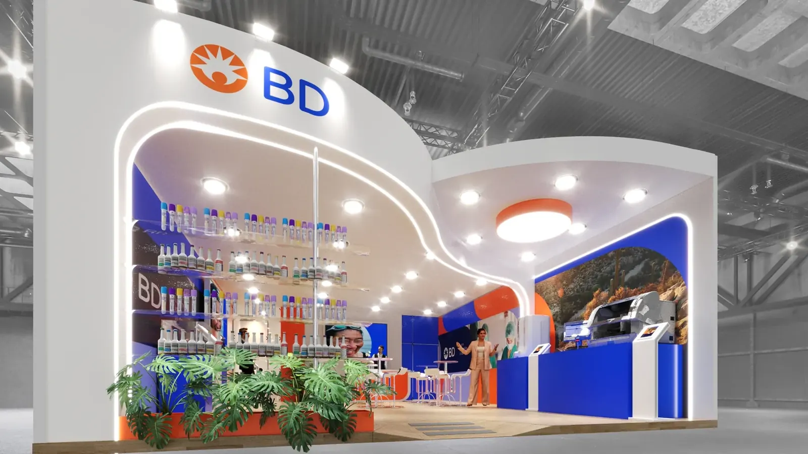 BD: estande médico com clareza técnica e presença institucional - imagem 10
